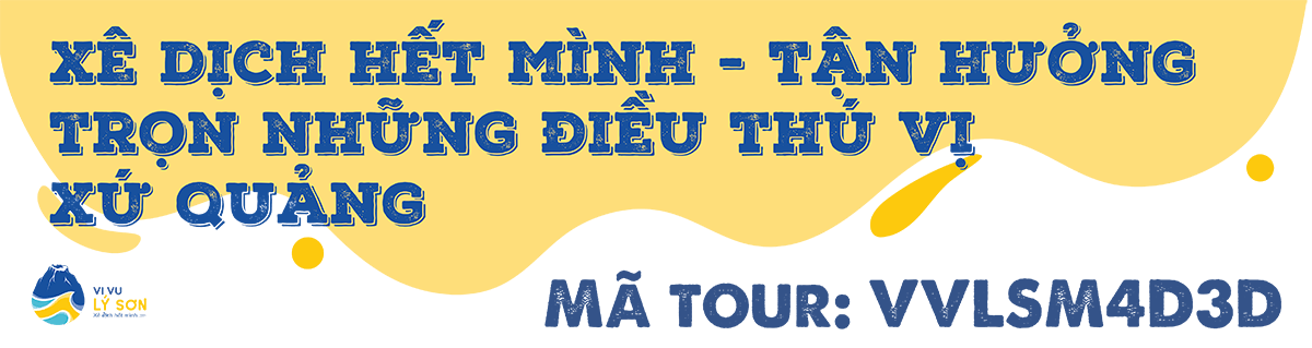 Tour Quảng Ngãi Lý Sơn